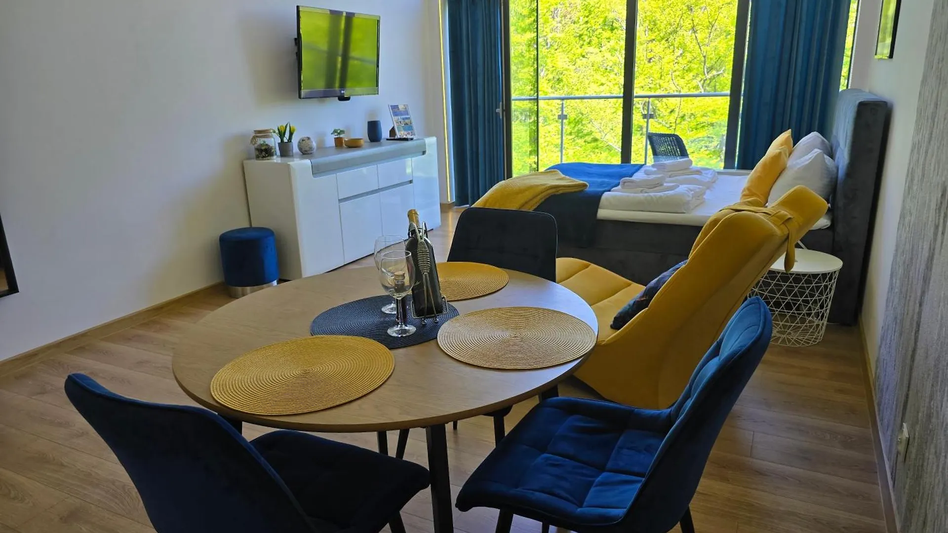 Apartament dla dwojga w Szklarskiej Porębie z widokiem na góry i las Szklarska Poręba