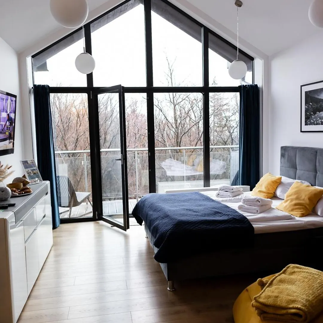 Apartament dla dwojga w Szklarskiej Porębie z widokiem na góry i las Szklarska Poręba